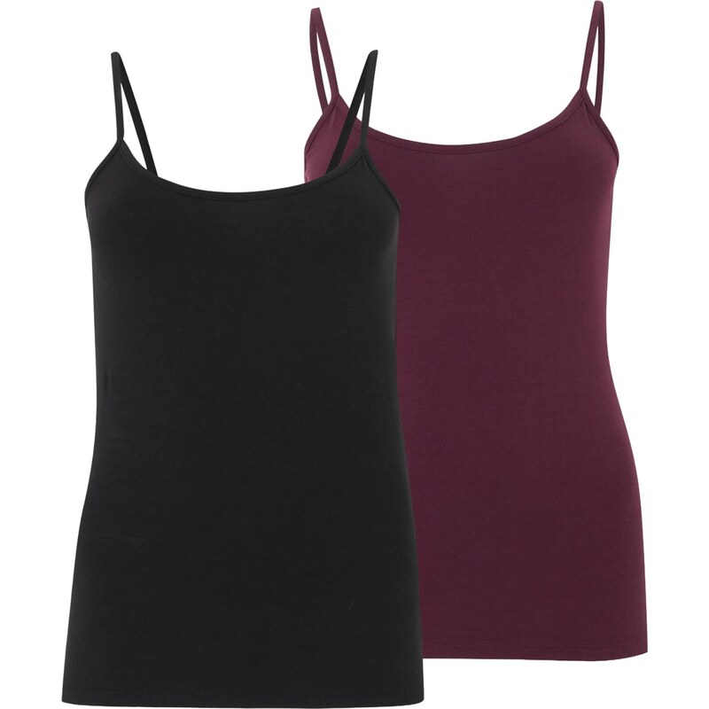 ONLY Top ONLLOVE farba lesného ovocia / čierna 67416655