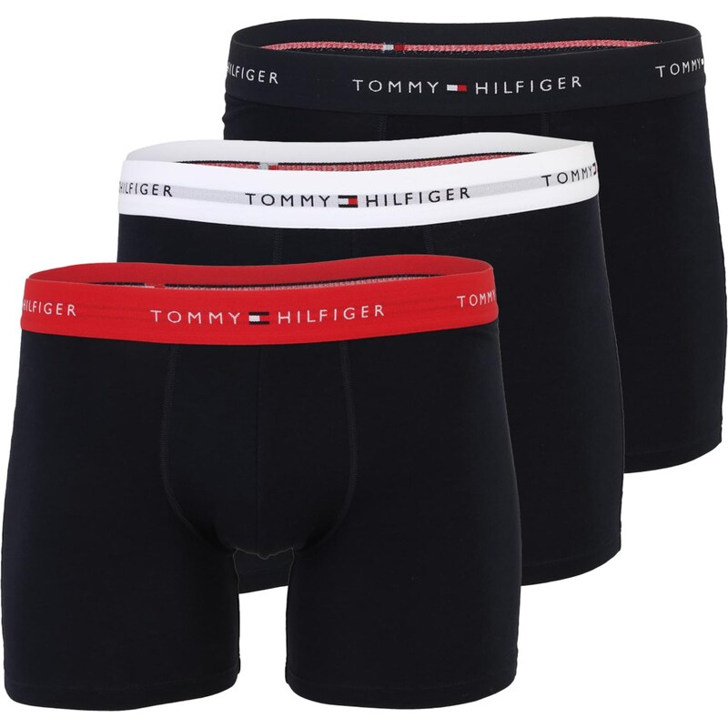 Tommy Hilfiger Underwear Boxerky sivá / čierna / biela 67416812