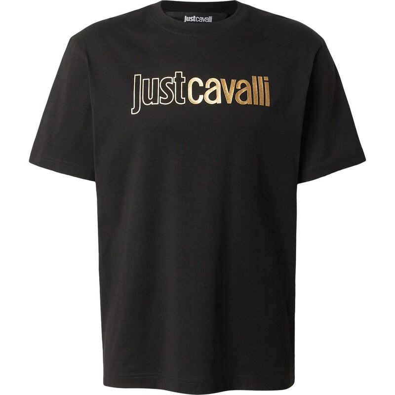 Just Cavalli Tričko INSTITUTIONAL zlatá / čierna 67416827