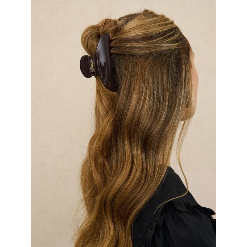 Sinsay - Spona do vlasov - tmavohnedá 67419401