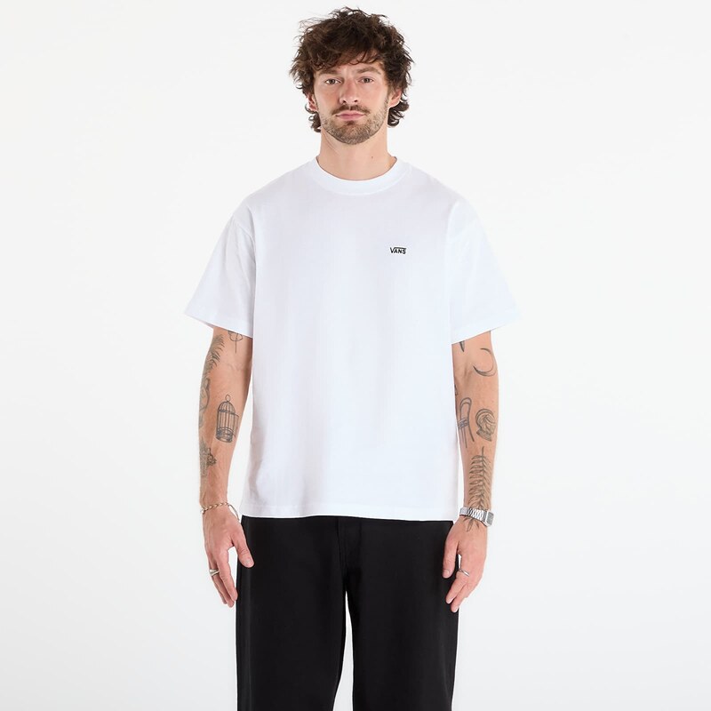 Tričko Vans Left Chest II Loose SS T-Shirt White L 67418211