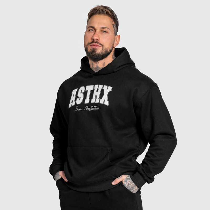 Oversized mikina Iron Aesthetics ASTHX, čierna 67404539