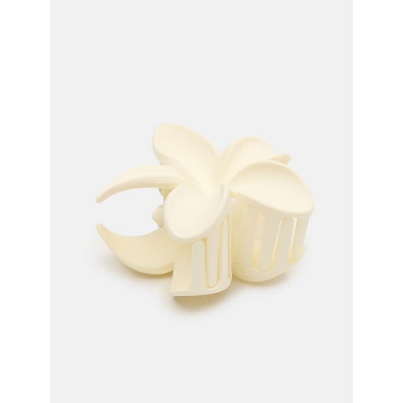 Sinsay - Sponka do vlasov v tvare kvetu - krémová 67419399