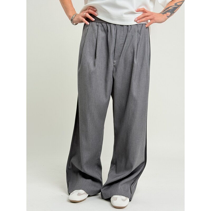 MEGG Šedé nohavice TREND 67420455