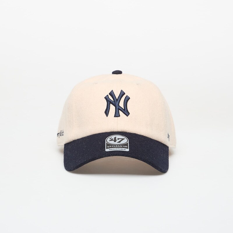 Šiltovka Sporty & Rich Yankees Serif Wool Hat Ecru/ Dark Navy 67422511