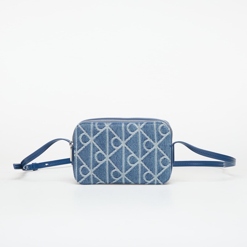 Taška Calvin Klein Emblem Aop Denim Cam Blue Universal 67422462