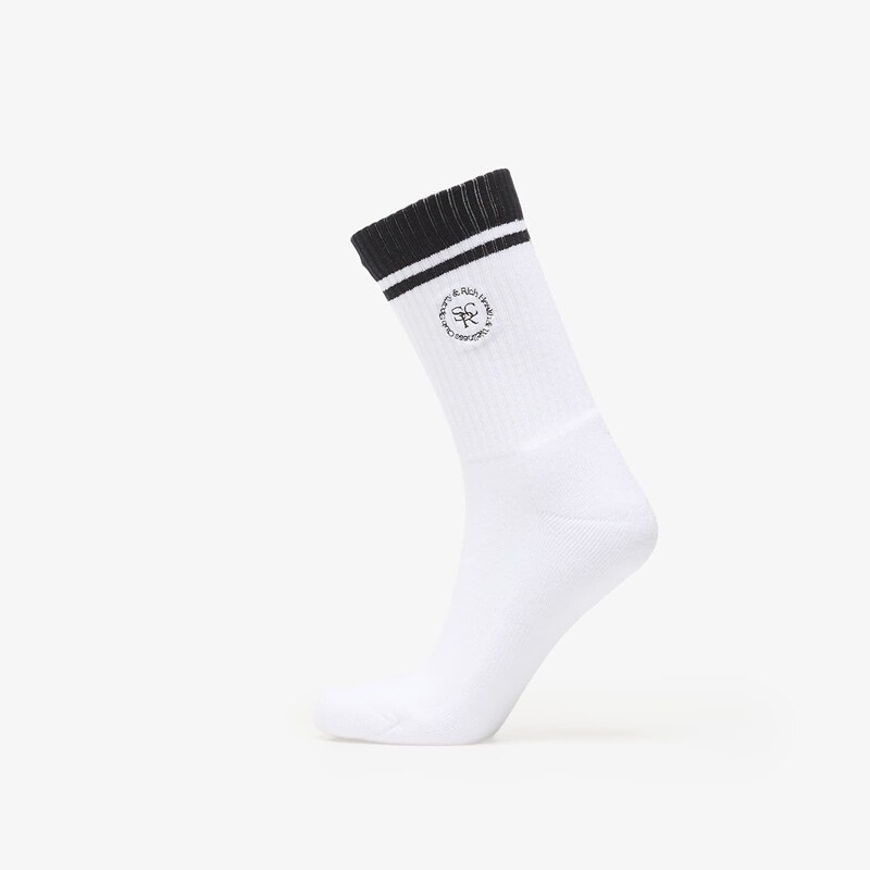 Ponožky Sporty & Rich SRHWC Socks White/ Black Universal 67422506