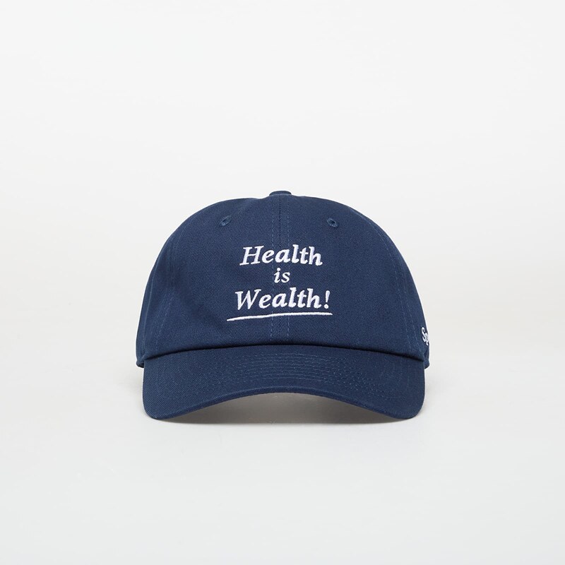 Šiltovka Sporty & Rich Health is Wealth Hat Light Navy Universal 67422497