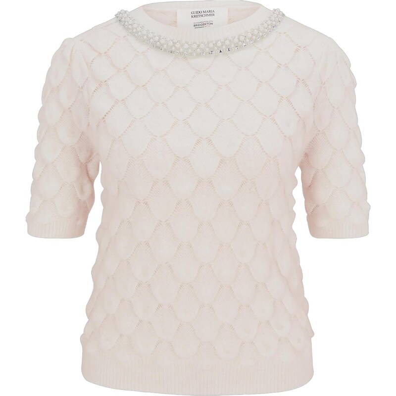 GUIDO MARIA KRETSCHMER FOR BRIDGERTON Sveter Francesca prírodná biela 67430805