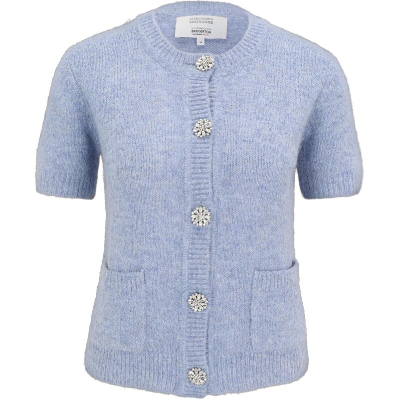 GUIDO MARIA KRETSCHMER FOR BRIDGERTON Kardigán Daphne modrozelená 67430815