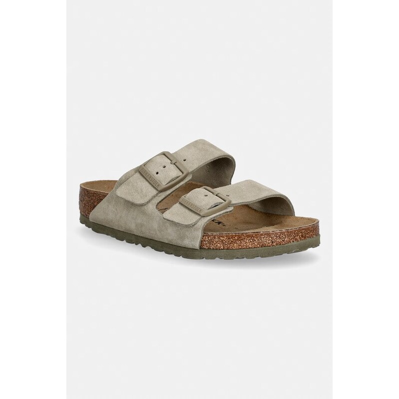 Semišové šľapky Birkenstock Arizona 67422805