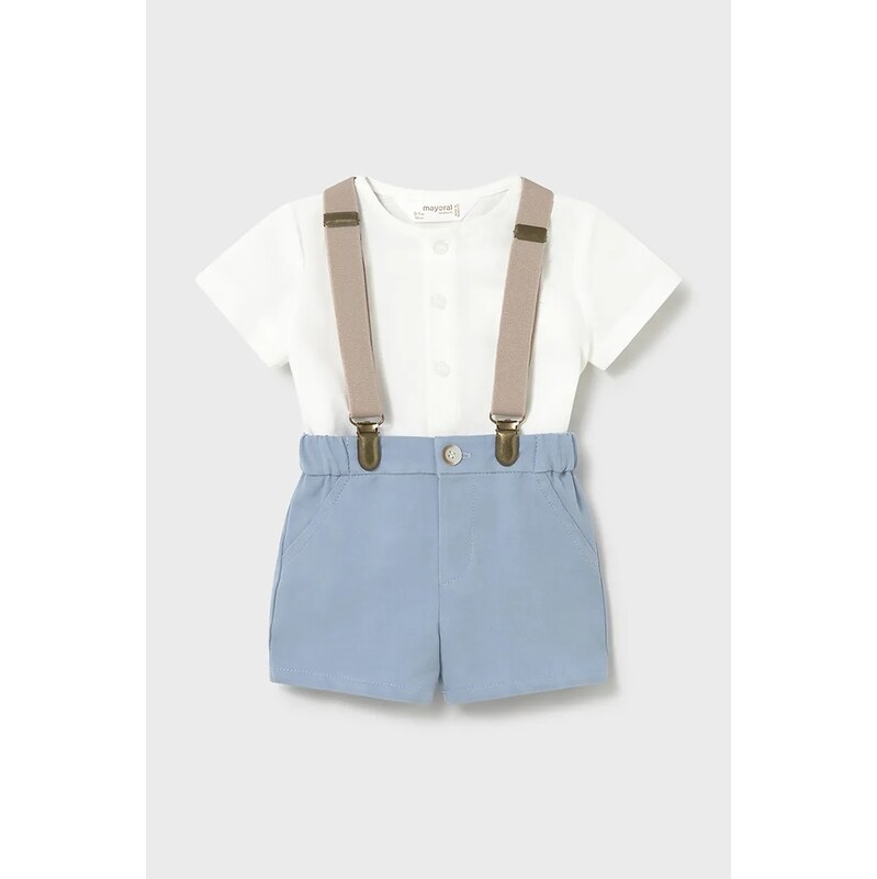 Sada pre bábätká s prímesou ľanu Mayoral Newborn 67465482