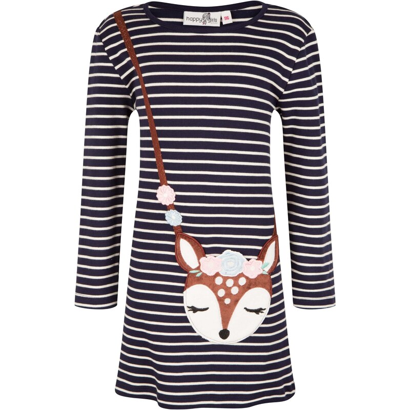happy girls Šaty námornícka modrá / biela 66051050
