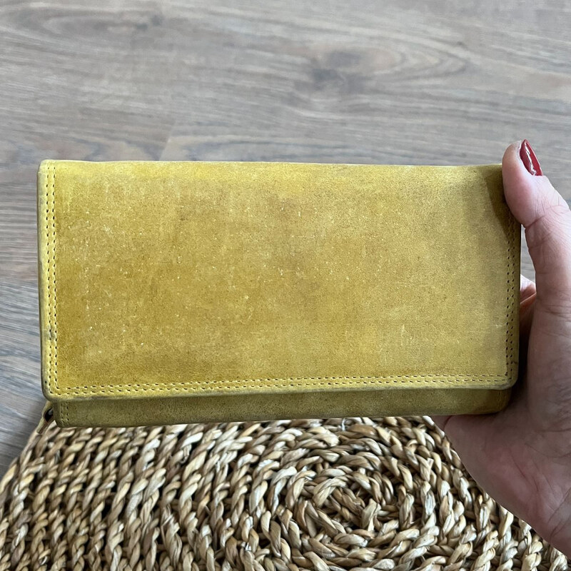 Tillberg Dámska kožená peňaženka žltá KRISTIN 67425544