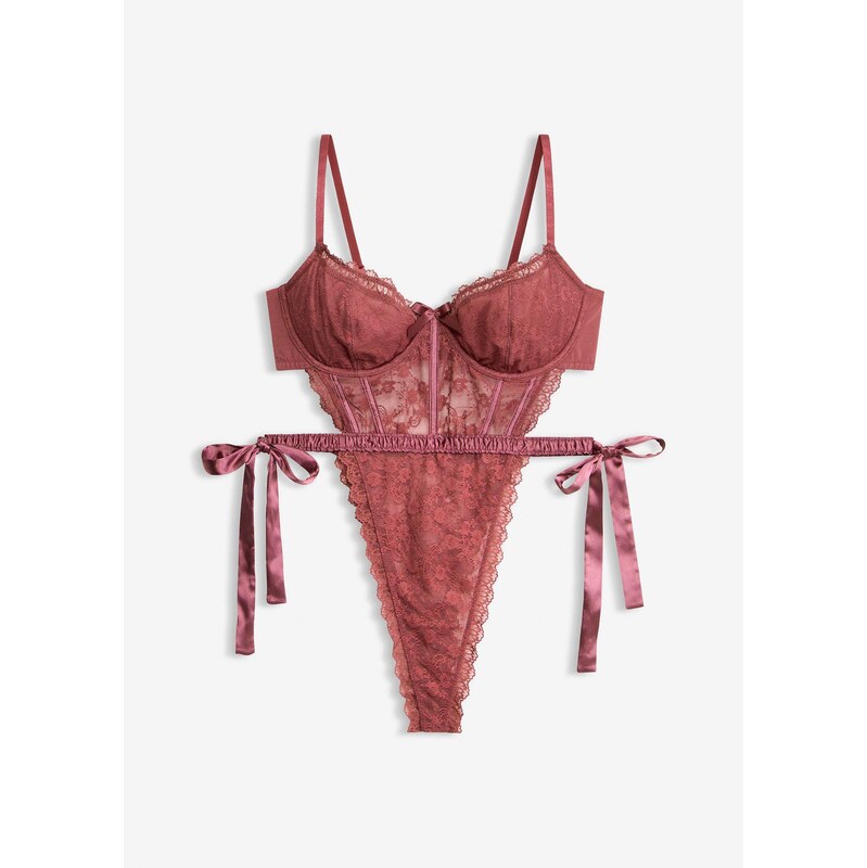 bonprix Stringové body, farba fialová 67426216