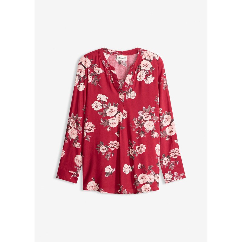 bonprix Tuniková blúzka, farba červená 67426230