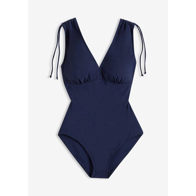 bonprix Ľahko sťahovacie jednodielne plavky so širokými ramienkami, 67426277