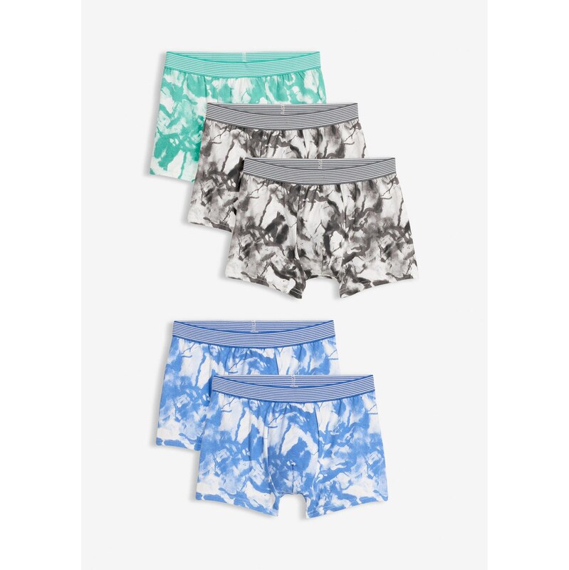 bonprix Boxerky, priliehavé, s mäkkou bavlnou (5 ks v balení), farba 67426283