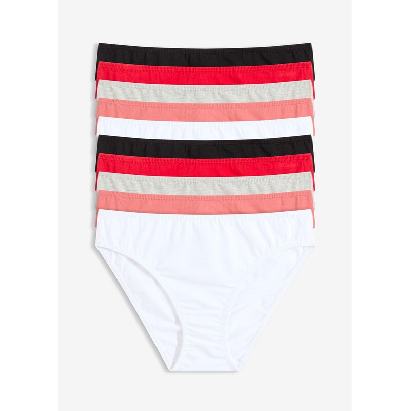 bonprix Nohavičky (10 ks), farba čierna 67426307