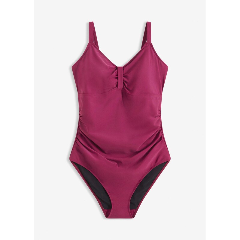 bonprix Jednodielne sťahujúce plavky, stredný tvarujúci efekt, farba 67426318