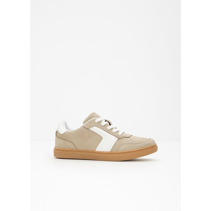 bonprix Tenisky Retrolook, farba béžová 67426375