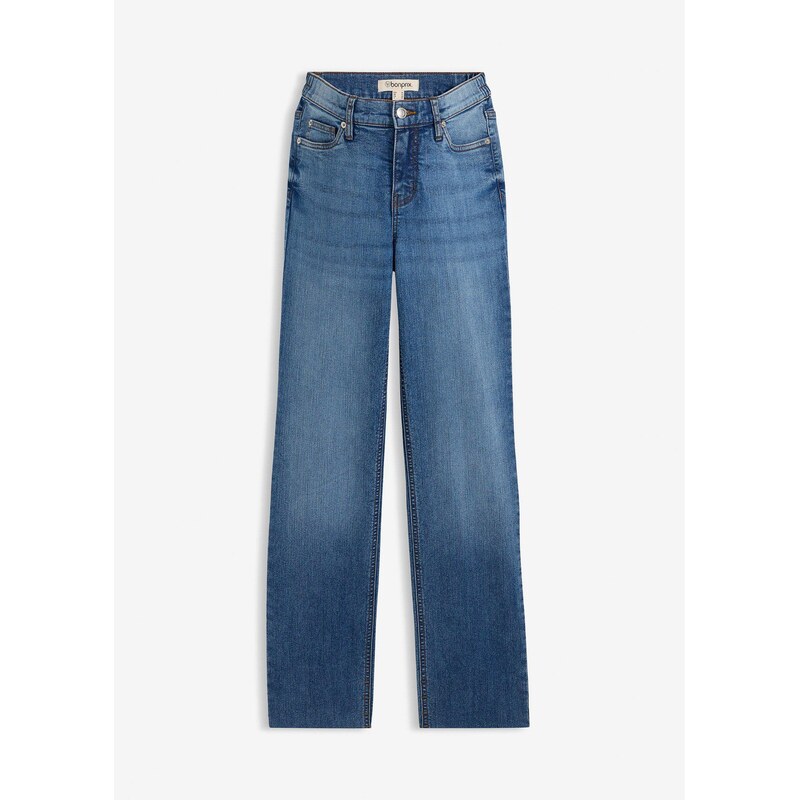 bonprix Materské džínsy, 2v1 na tehotenstvo a po ňom, Loose Fit, farba 67426449