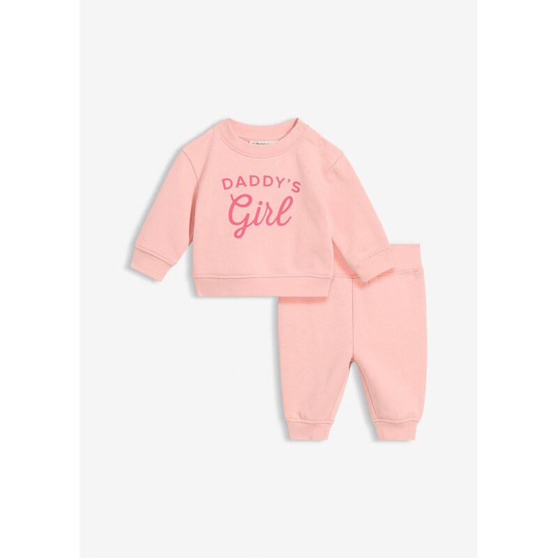 bonprix Mikina a nohavice (2-dielna sada), z čistej bio bavlny, farba 67426545