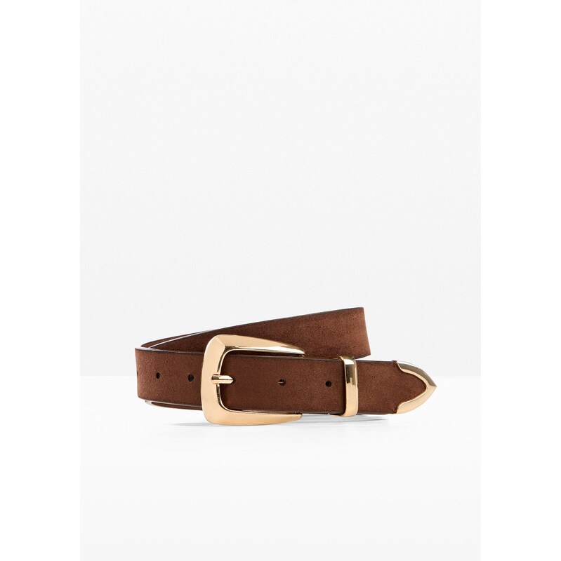 bonprix Opasok Covboy, farba hnedá 67426577