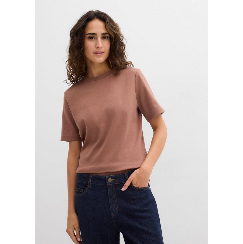 bonprix Tričko z čistej bio bavlny, z ťažkej kvality (2 ks v balení), 67426434