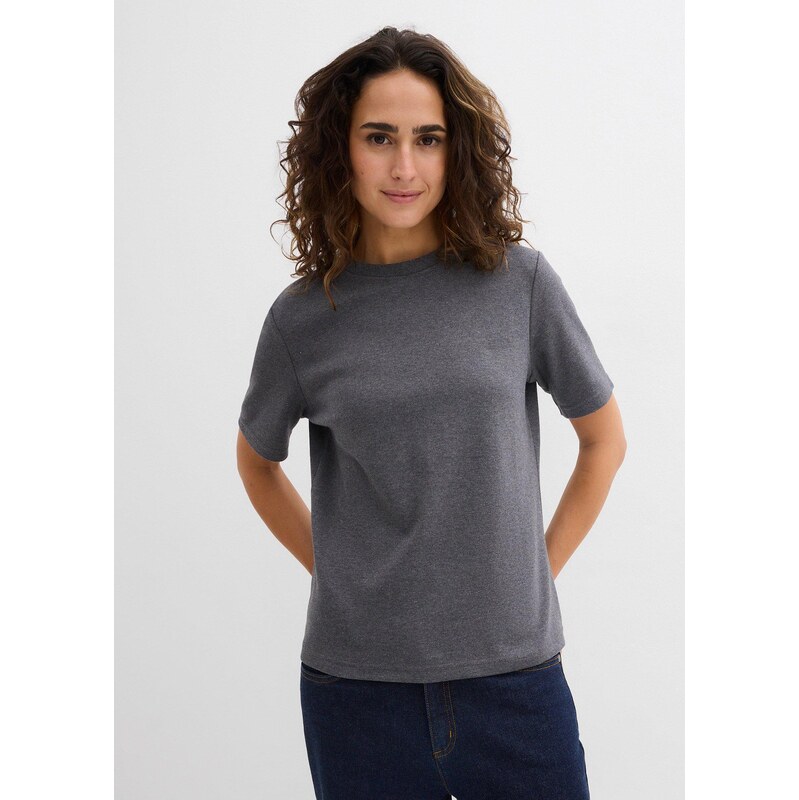 bonprix Tričko z čistej bio bavlny, z ťažkej kvality (2 ks v balení), 67426433