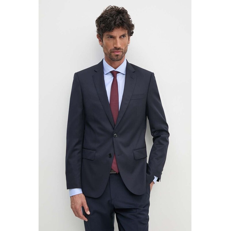 Vlnené sako BOSS 57671559