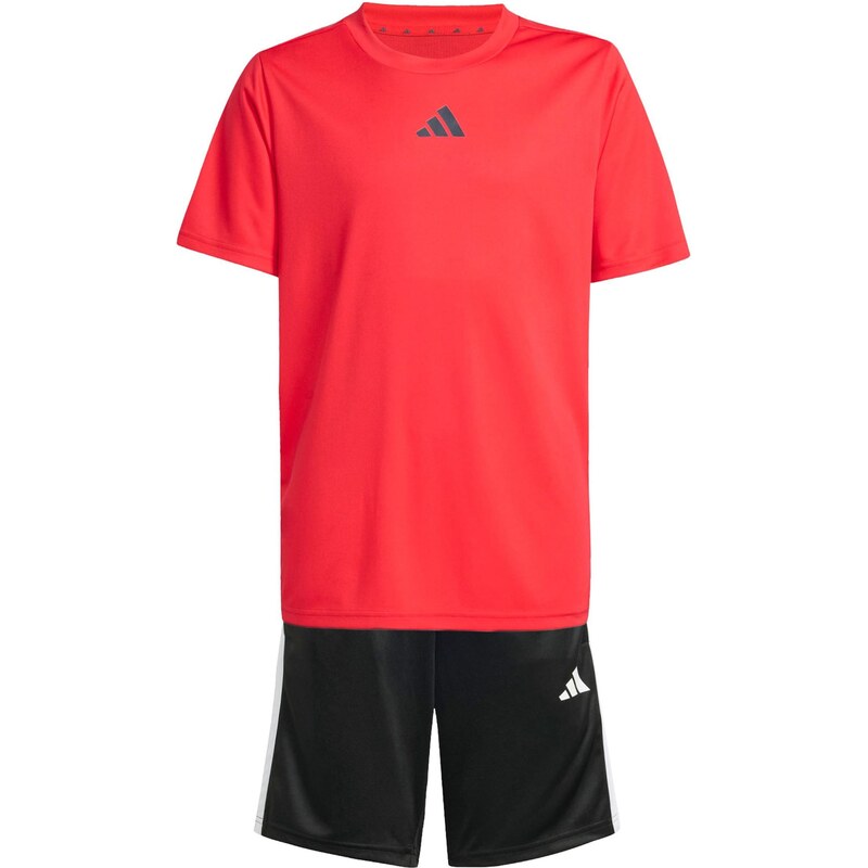ADIDAS SPORTSWEAR Tréningový komplet Train Essentials červená / čierna 67436201