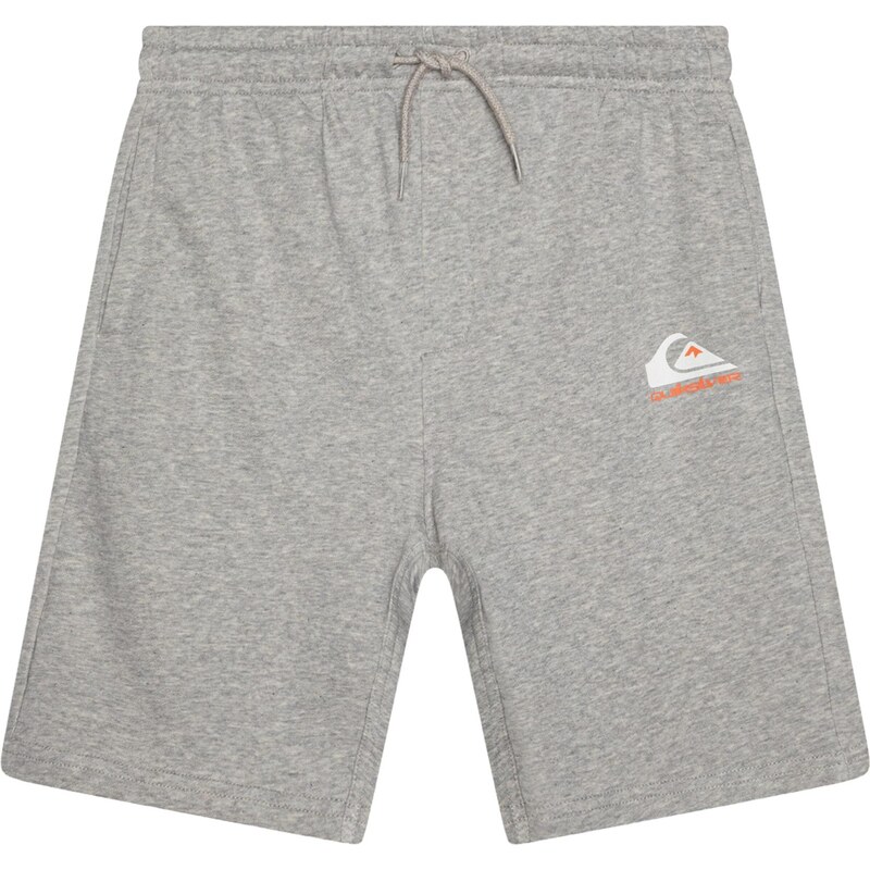 QUIKSILVER Nohavice Easy Day sivá melírovaná / oranžová / biela 67436335