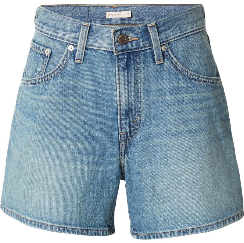LEVIS Džínsy Cinch Mid-Thigh Shorts modrá denim 67436345
