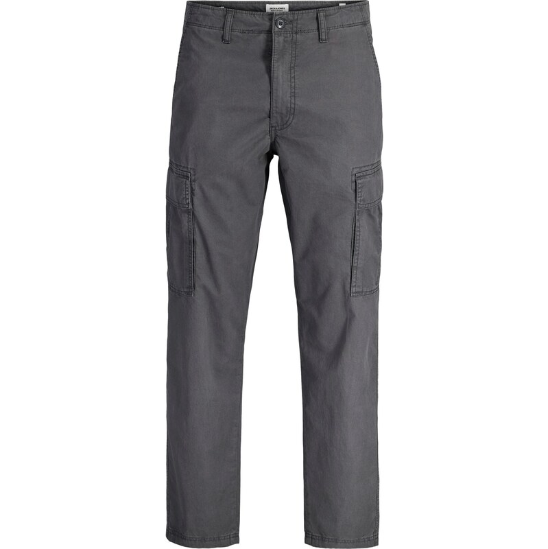 JACK & JONES Nohavice JPSTKANE FRANK antracitová 67436357