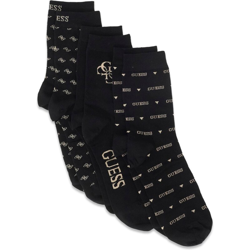 GUESS Ponožky žltá / čierna 67436462