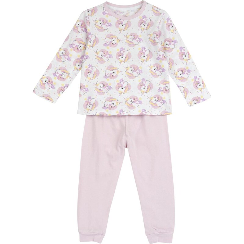 Chicco Pyžamo žltá / orgovánová / čierna / biela 67436370