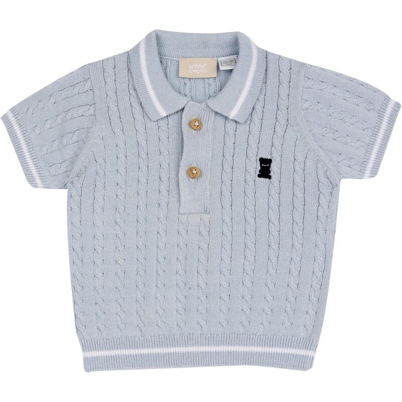 Chicco Tričko modrá / čierna / biela 67436385