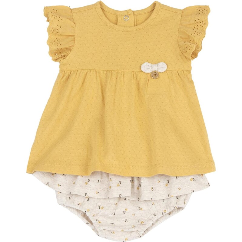 Chicco Overal béžová melírovaná / žltá / čierna 67436409