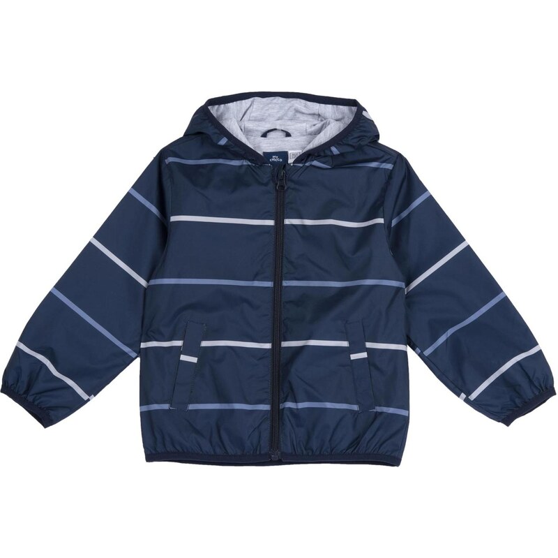 Chicco Prechodná bunda námornícka modrá / svetlosivá / biela 67436396