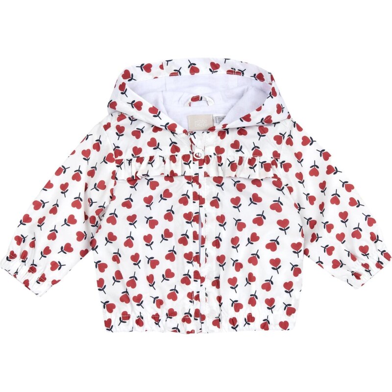 Chicco Prechodná bunda červená / čierna / biela 67436402