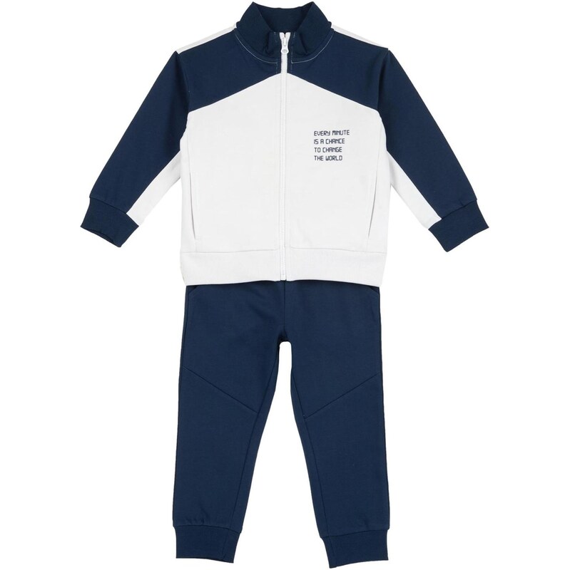 Chicco Tréningový komplet námornícka modrá / biela 67436426