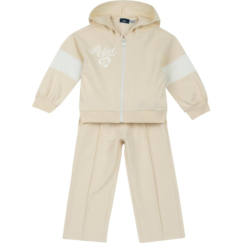 Chicco Tréningový komplet béžová / biela 67436422