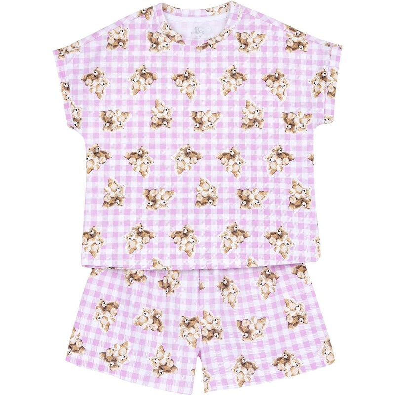 Chicco Pyžamo béžová / ružová / biela 67436442