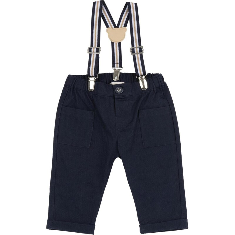 Chicco Nohavice na traky modrá 67436456