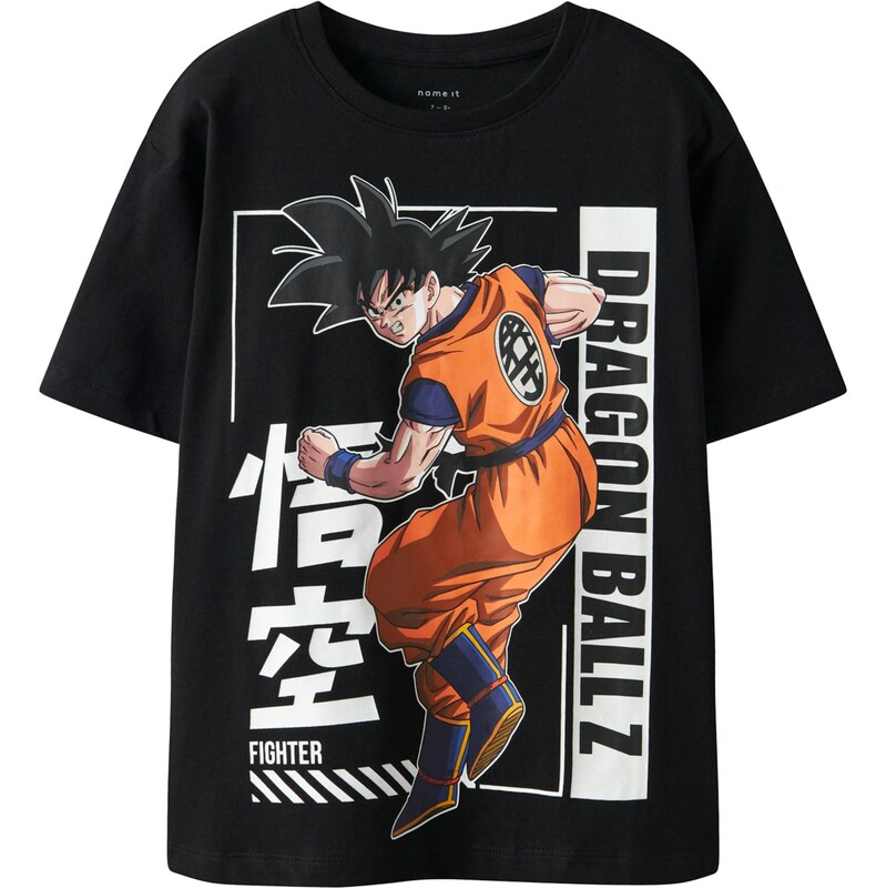 NAME IT Tričko NKMDUSE DRAGONB tmavomodrá / homárová / čierna / biela 67436506