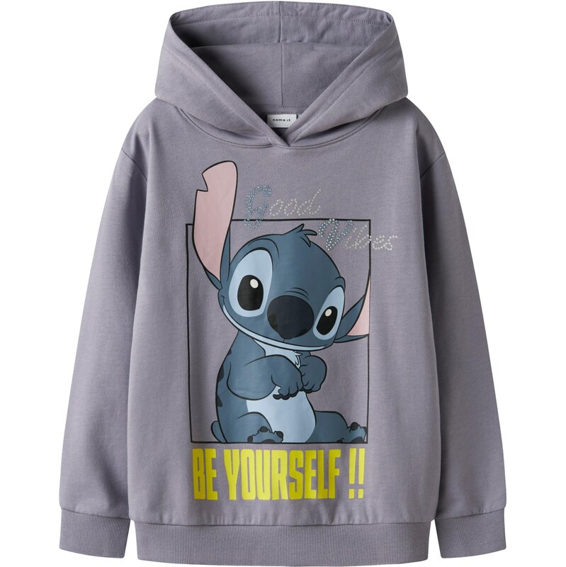 NAME IT Mikina NKFDYS STITCH zafírová / žltá / slivková / 67436507