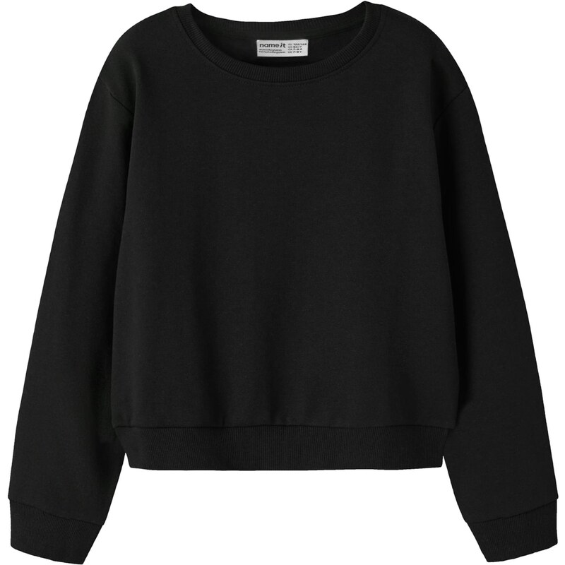 NAME IT Mikina NKFMILLE čierna 67436518
