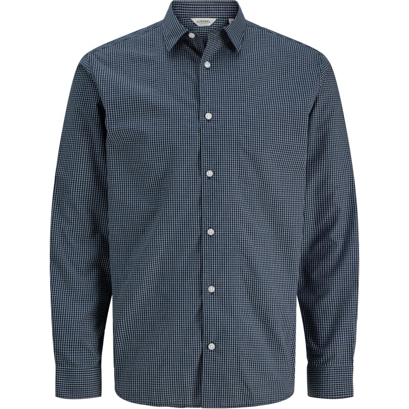 JJ Rebel Košeľa JREBGAVIN námornícka modrá / biela 67436524