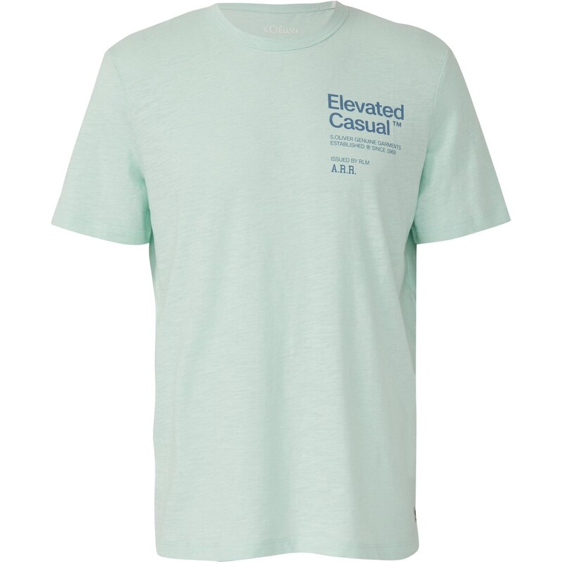 s.Oliver Tričko modrá / pastelovo zelená 67436537